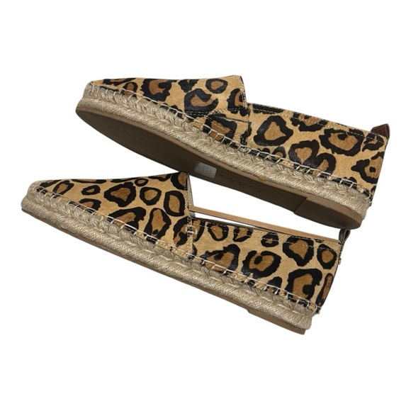 Sam Edelman Brown Tan Espadrilles with Leopard Print - Picture 5 of 10